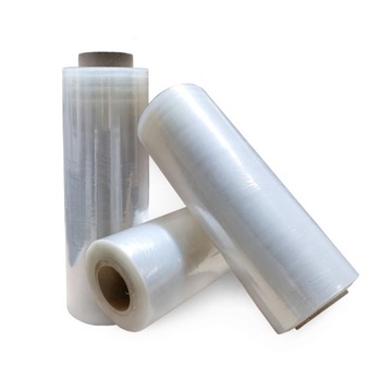FOLIA STRETCH BEZBARWNA 1,0 kg MINIRAP POŁÓWKA
