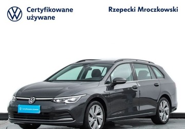 Volkswagen Golf VIII Variant 1.5 eTSI 150KM 2024 Volkswagen Golf 1.5 TSI 150KM Style DSG, Masaz, Aktywny tempomat, Sportowe