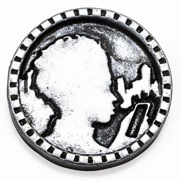 НАБОР ИЗ 85 МЕТАЛЛИЧЕСКИХ МОНЕТ ДЛЯ ИГРЫ HEGEMONY