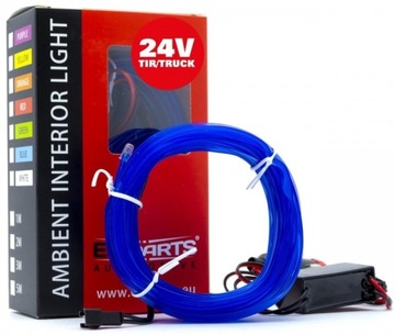 OŚWIETLENIE WNĘTRZA AMBIENT 5M 24V TIR CIĘŻARÓWKA