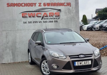 Ford Focus III Kombi 1.0 EcoBoost 125KM 2013 Ford Focus 1,0 125km Titanium OPLACONY 115tys km, zdjęcie 14