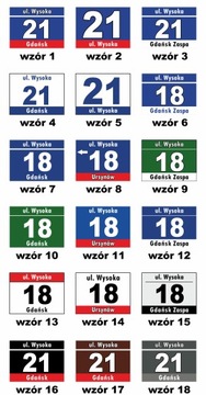 ДОСКА АДРЕСНАЯ ТАБЛИЧКА НОМЕР ДОМА 20Х15 см!!