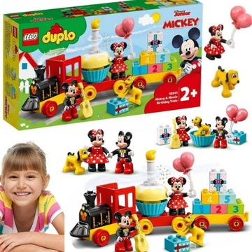 LEGO DUPLO TRAIN DISNEY RAILWAY МИККИ МАУС ПОДАРОК ​​ДЛЯ 2-ЛЕТНЕГО РЕБЕНКА