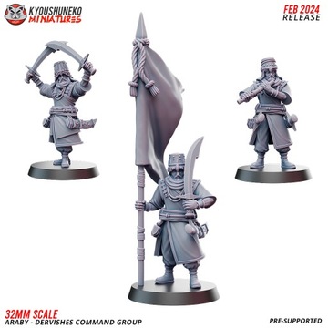 Command Group Araby Dervishes x3 Kyoushuneko Minia