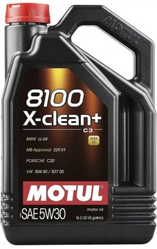 Olej silnikowy Motul 8100 X-CLEAN+ 5W30 5L Rybnik