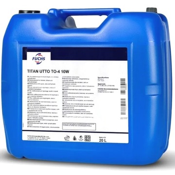 FUCHS TITAN UTTO TO-4 10W Olej wielofunkcyjny 20L