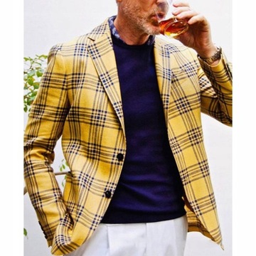 Мужская деловая куртка CASUAL SLIM STYLE