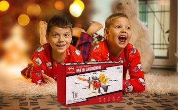 PISTOLET NA STRZAŁKI KARABIN NA KULKI WYRZUTNIA 2 TRYBY M416 + 70 STRZAŁEK