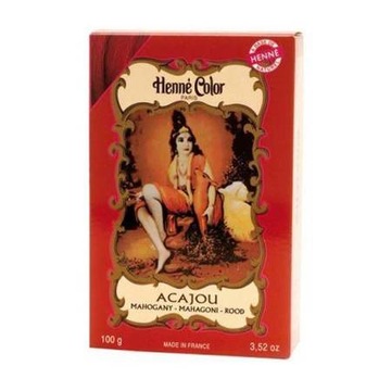 NJD HENNA ACAJOU MAHOŃ W PROSZKU DO WŁOSOW 100 G
