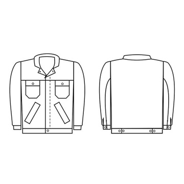 Рабочая толстовка SARA BOSMAN 10-413, темно-синий, M