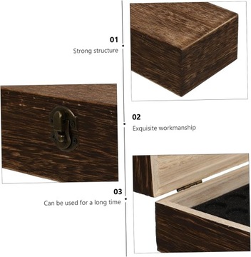 Ящик для хранения 2 бутылок эфирного масла сосны Gab