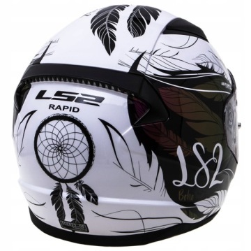 МОТОЦИКЛЬНЫЙ ШЛЕМ LS2 FF353 RAPID BOHO PINK XL