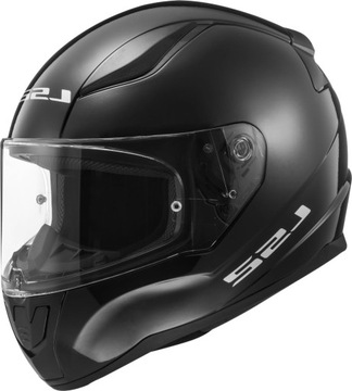 LS2 FF353 RAPID II Kask Motocyklowy Integralny ECE 22.06 Czarny Pinlock L
