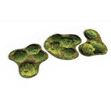 Zestaw gumowych terenów 2D: Las