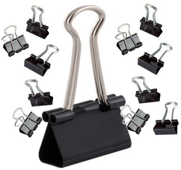 BINDER KLIP do akt do spinania 51MM - 12 szt