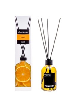 PATYCZKI PAŁECZKI zapachowe dyfuzor Charmens 110ml POMARAŃCZA