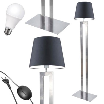 Lampa podłogowa do salonu MONO abażur LED