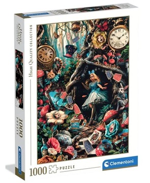 PUZZLE 1000 EL ALICJA W KRAINIE CZARÓW ANOTHER DAY CLEMENTONI 39888