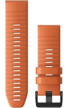 Garmin Pasek do zegarka QuickFit 26 - Pomarańczowy, silikonowy 010-12864-01