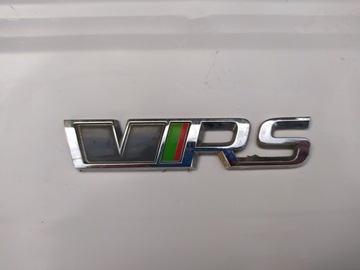 Napis znaczek logo oryginał - Skoda VRS