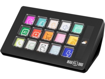 Panel MAD DOG Stream Deck GK150K Czarny