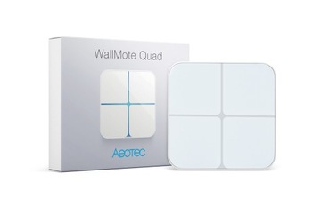 АЭОТЕК | Дистанционный переключатель WallMote Quad с 4 кнопками | Z-Wave