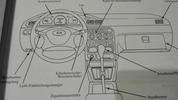 KIA SEPHIA Руководство по эксплуатации Книга 1996 г. RARITY