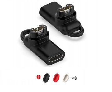 Adapter +3x Zaślepka Gniazda Ładowania do Garmin Epix Pro 42mm/ 47mm /51mm