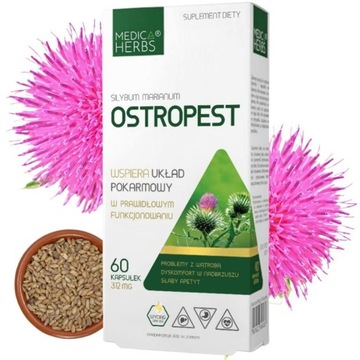 MEDICA HERBS OSTROPEST PLAMISTY 312mg 60 kaps.