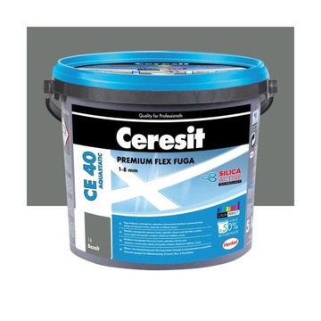 FUGA ELASTYCZNA CERESIT CE40 BAZALT 5KG