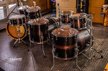 Polmuz Maple Model 1 - 22/10/12/16 Satin Black Fade