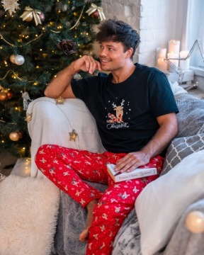 МУЖСКАЯ РОЖДЕСТВЕНСКАЯ ПИЖАМА SENSIS RUDOLFO [L]
