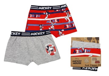 MYSZKA MICKEY BOKSERKI CHŁOPIĘCE BIO 2-PAK 4/5LAT