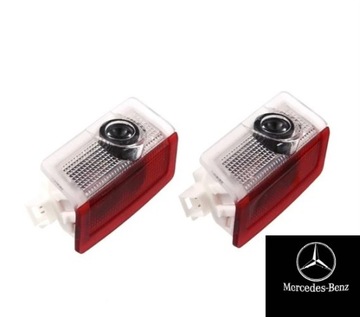 Mercedes Benz Led Logo Projektory W205 W212 W213 GLA GLB GLC GLE GLS