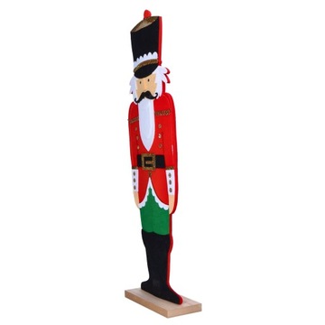 Рождественская фигурка Щелкунчик из фетра