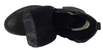 КОЖАНЫЕ БОТИНКИ НА ВЫСОКОМ КАБЛУКЕ KAROLLO VIOLLI 480 г.38