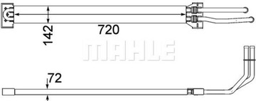 MAHLE CLC 109 000P Масляный радиатор, рулевое управление