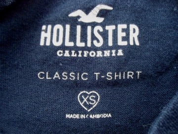 HOLLISTER by ABERCROMBIE bawełniany t-shirt XS