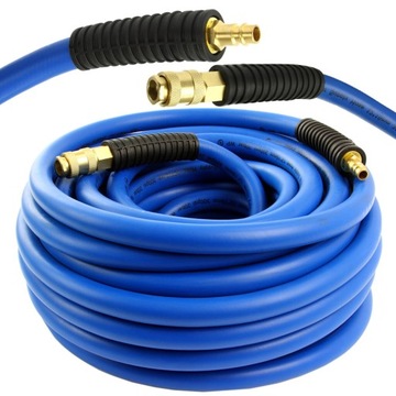 WĄŻ ELASTYCZNY CIŚNIENIOWY PNEUMATYCZNY NBR 12x19mm 20m PRZEWÓD 20 BAR