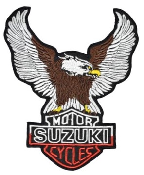 Naszywka haftowana Orzeł Suzuki