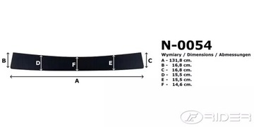 CITROEN BERLINGO 2018- VRSTVA NA NÁRAZNÍK LIŠTA