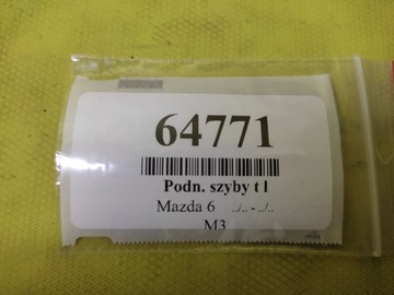 MAZDA 6 KOMBI ZVEDÁK OKNO LEVÝ ZADNÍ