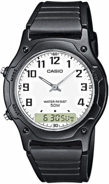 РЕМЕШОК CASIO AW-49H черный резиновый ОРИГИНАЛ