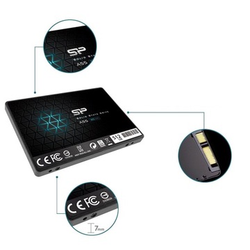 Твердотельный накопитель Silicon Power A55 512 ГБ 2,5 SATA3 3D NAND