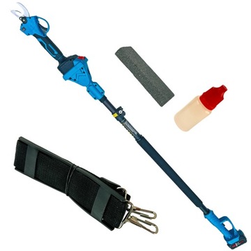 Бензопила 6 дюймов + секаторы + 2 аккумулятора BIG AKKU 5AH + стрела до 4 м XL