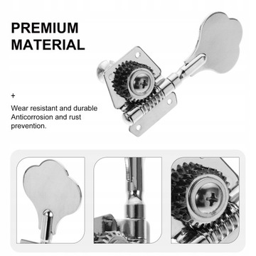 1 пара колков для настройки гитары, машинные ручки-тюнеры