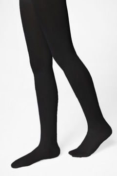 Детские колготки из микрофибры 40 Den черные 122-128 см