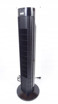 Wentylator kolumnowy Ansio czarny + pilot