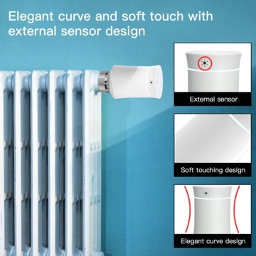 ТЕРМОСТАТИЧЕСКАЯ ГОЛОВКА SMART WIFI ZIGBEE TUYA 3.0