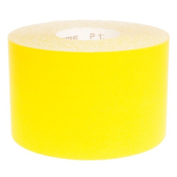 Papier Ścierny W Rolce 115mm/50m Rolka P80 Żółty